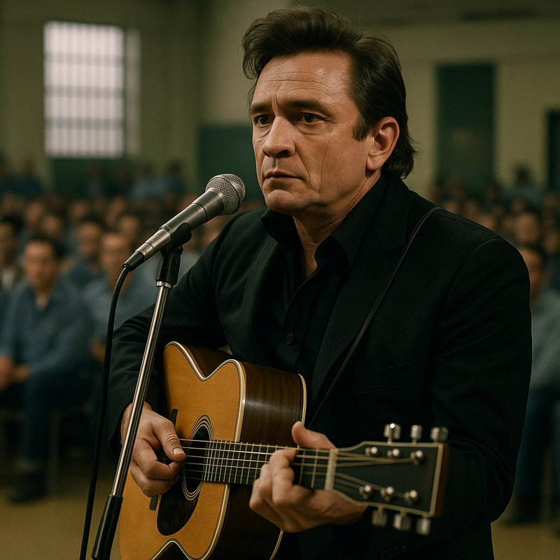 The Man in Black: Johnny Cash at Folsom Prison