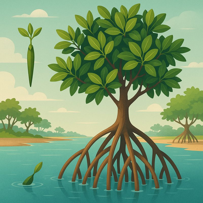 The Mangrove: Coastal Salt-Tolerators