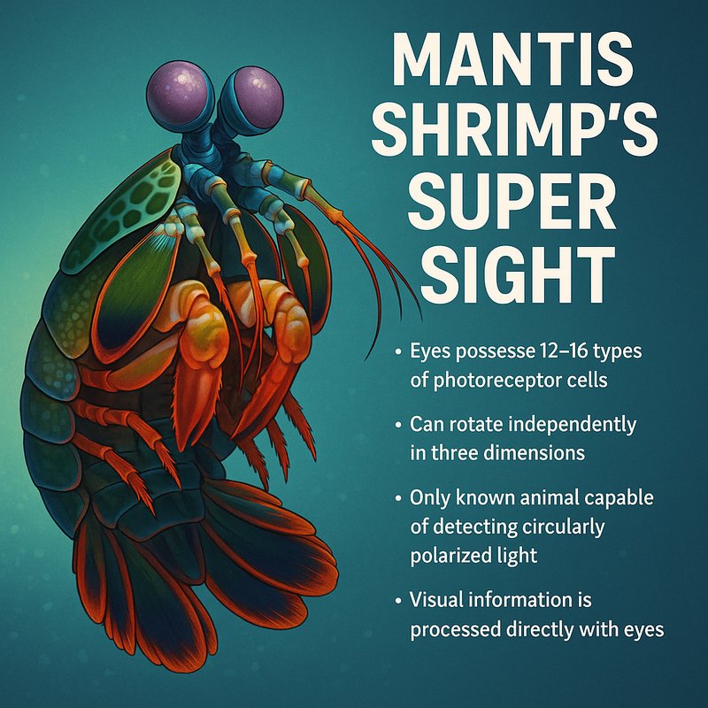 The Mantis Shrimp's Super Sight