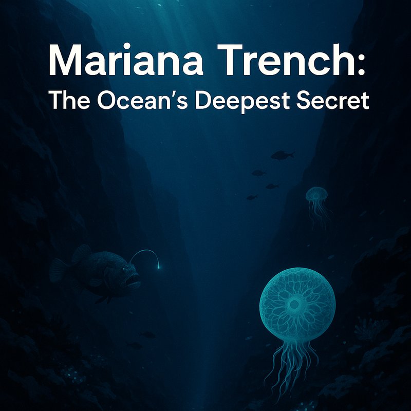 The Mariana Trench: The Ocean's Deepest Secret