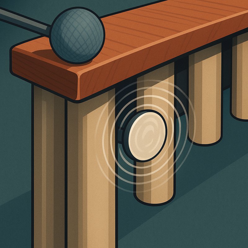 The Marimba’s Buzzing Membrane