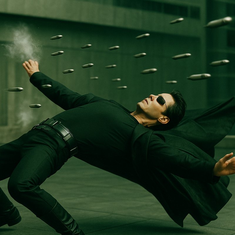 The Matrix and the 'Bullet Time' Effect