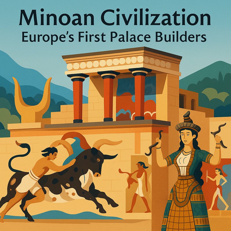 The Minoan Civilization: Europe's First Palace Builders
