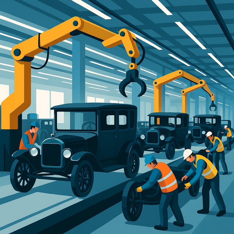 The Model T Automobile (Assembly Line)