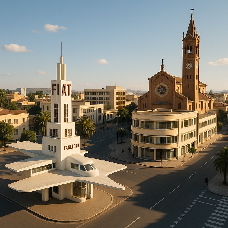 The Modernist Capital of the Horn: Asmara