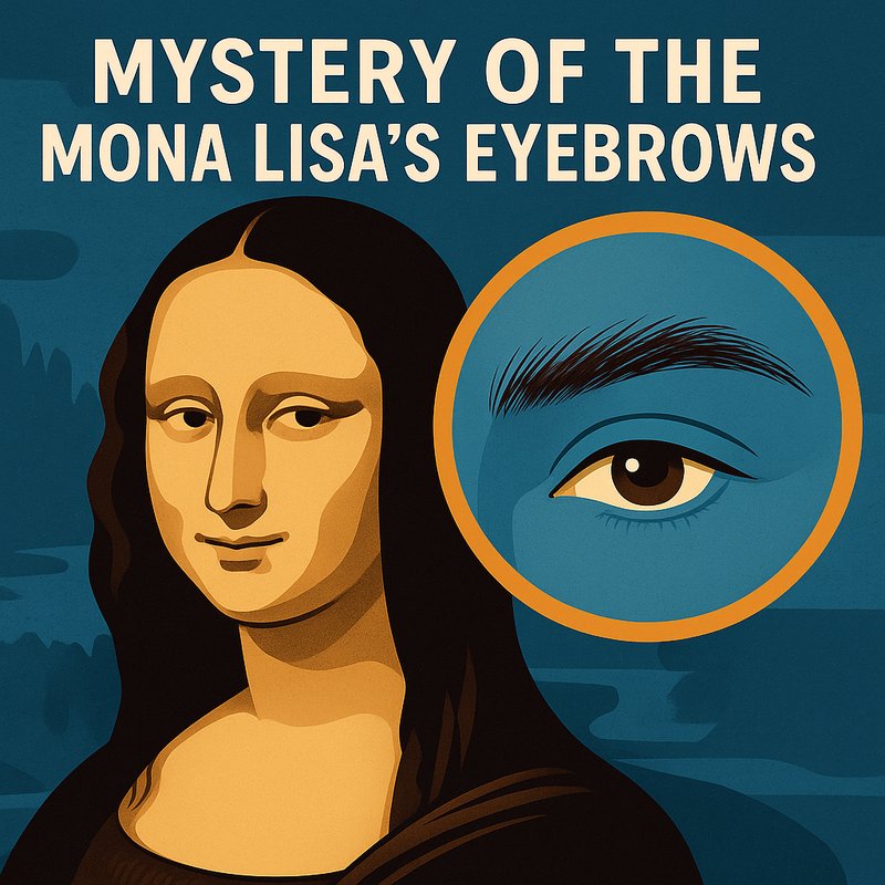 The Mystery of the Mona Lisa's Eyebrows