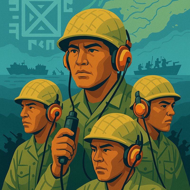 The Navajo Code Talkers