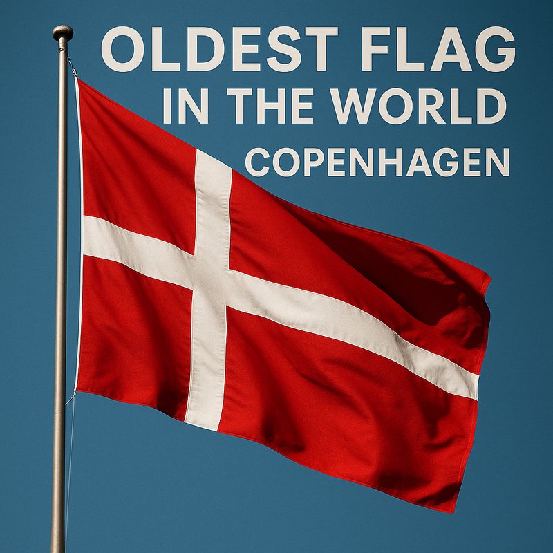 The Oldest Flag in the World: Copenhagen