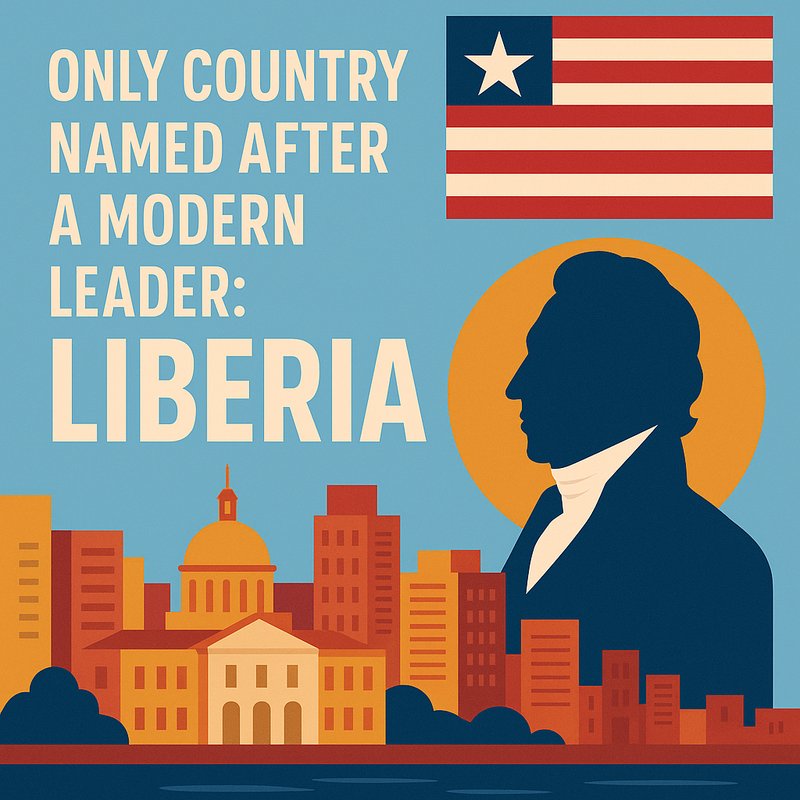 The Only Country Named After a Modern Leader: Liberia