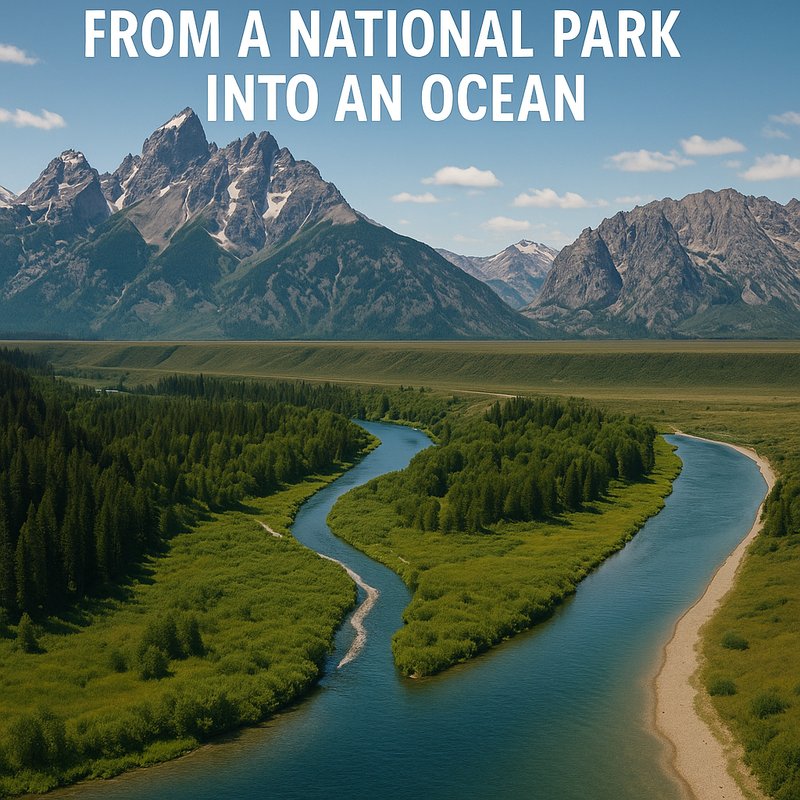 The Only River That Flows from a National Park into an Ocean