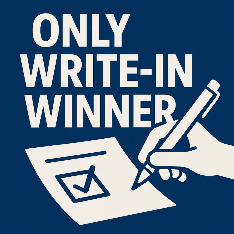 The Only Write-In Winner