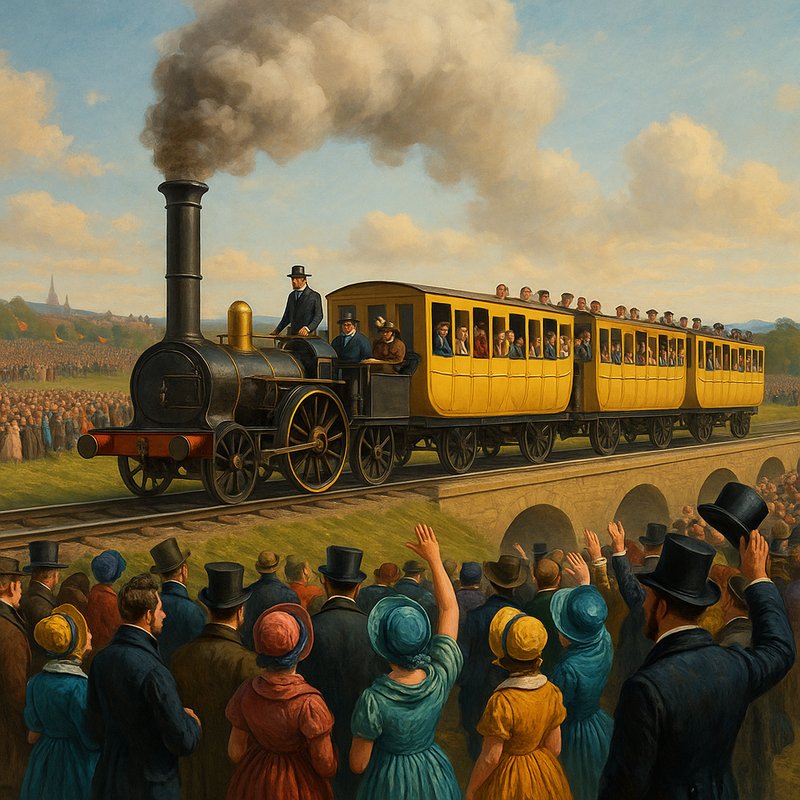 The Opening of the Liverpool and Manchester Railway