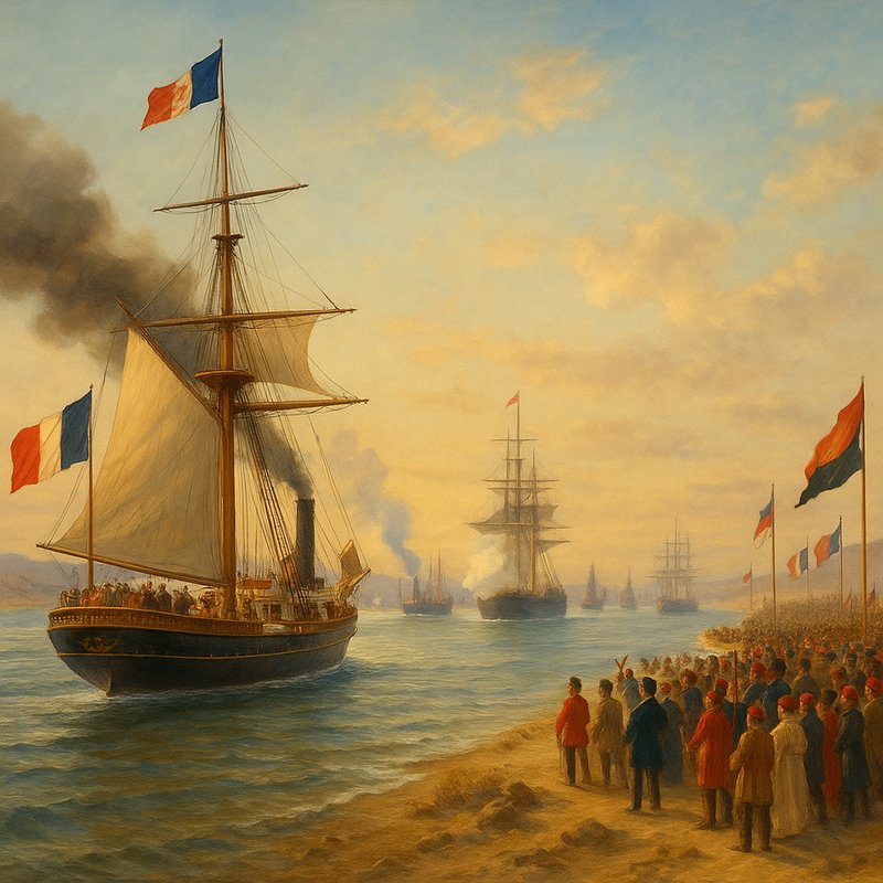 The Opening of the Suez Canal