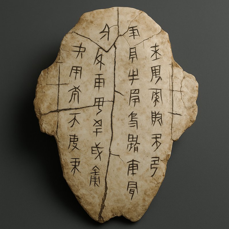 The Oracle Bones of the Shang Dynasty