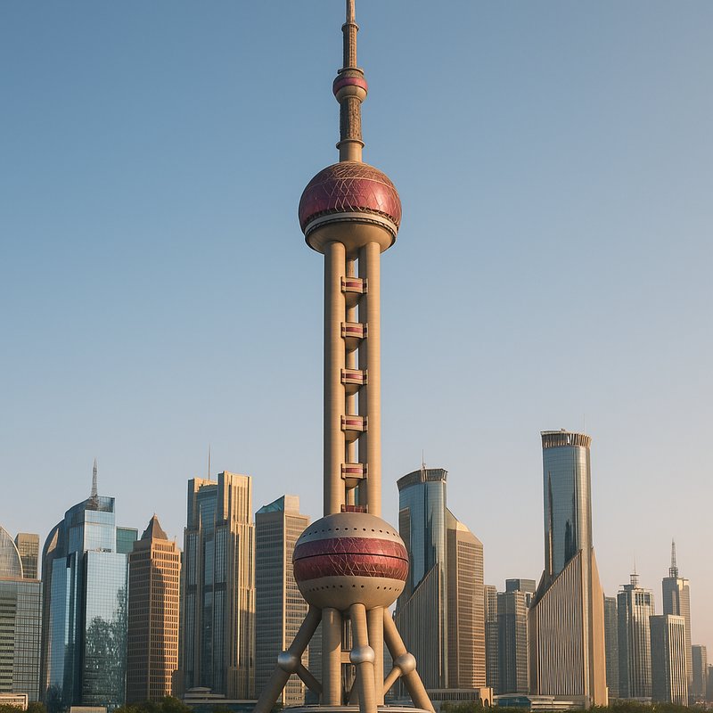 The Oriental Pearl Tower