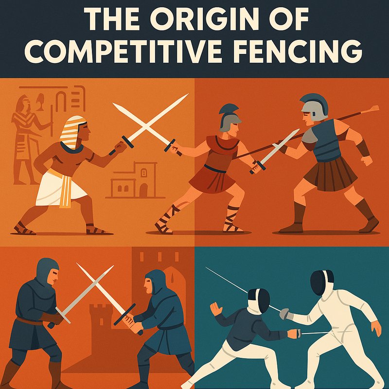 The Origin of Competitive Fencing