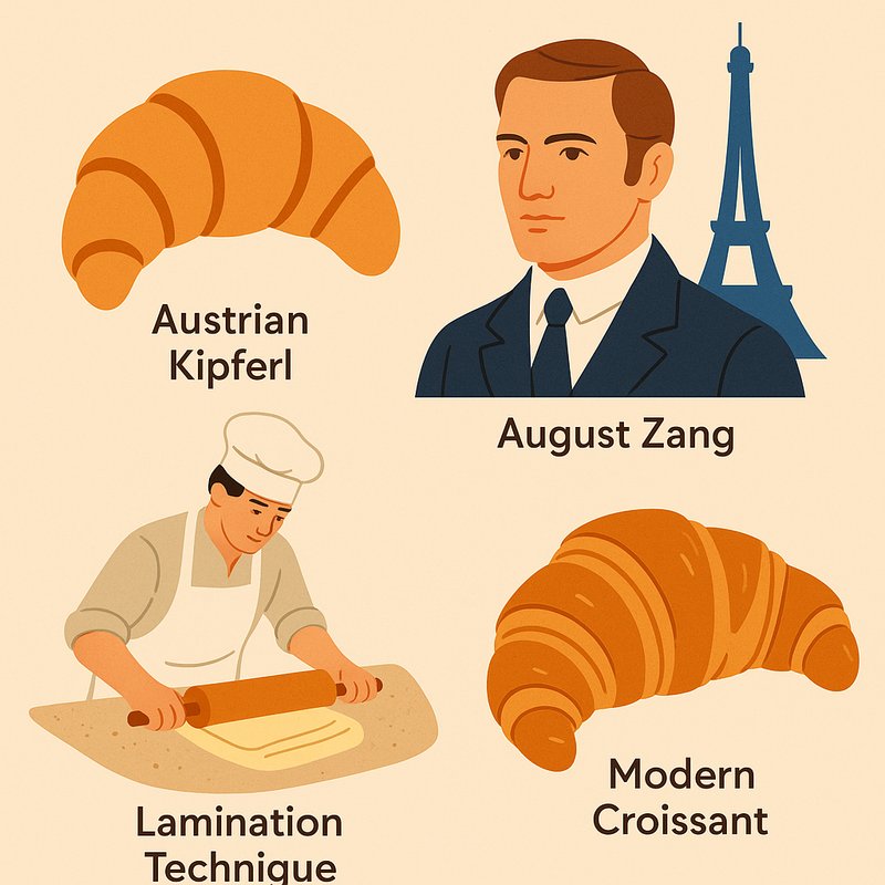 The Origin of French Croissants