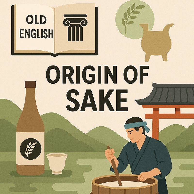 The Origin of 'Sake'