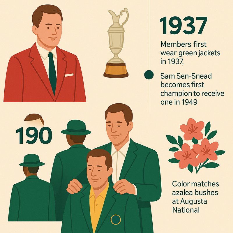 The Origin of 'The Masters' Green Jacket
