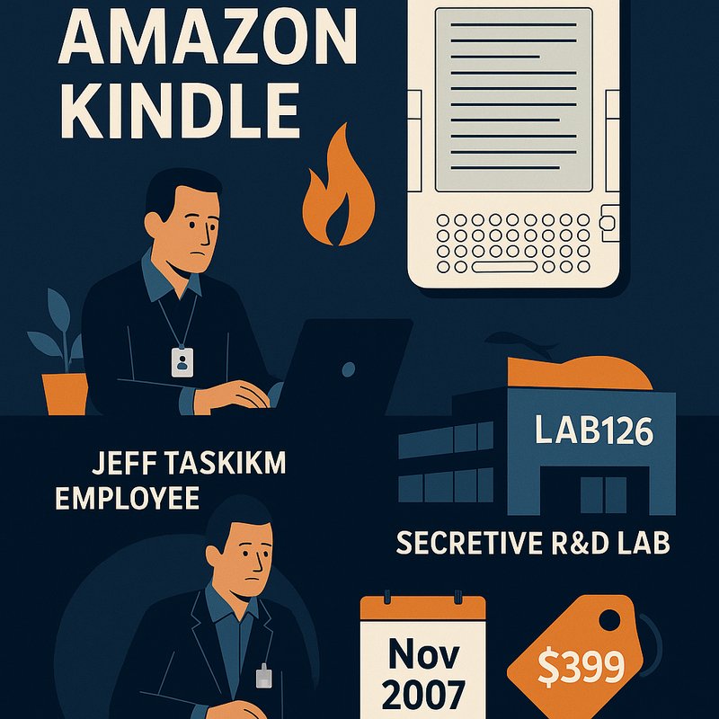 The Origin of the Amazon Kindle