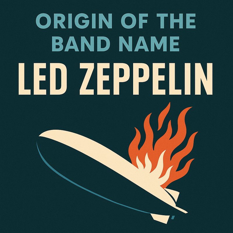 The Origin of the Band Name 'Led Zeppelin'