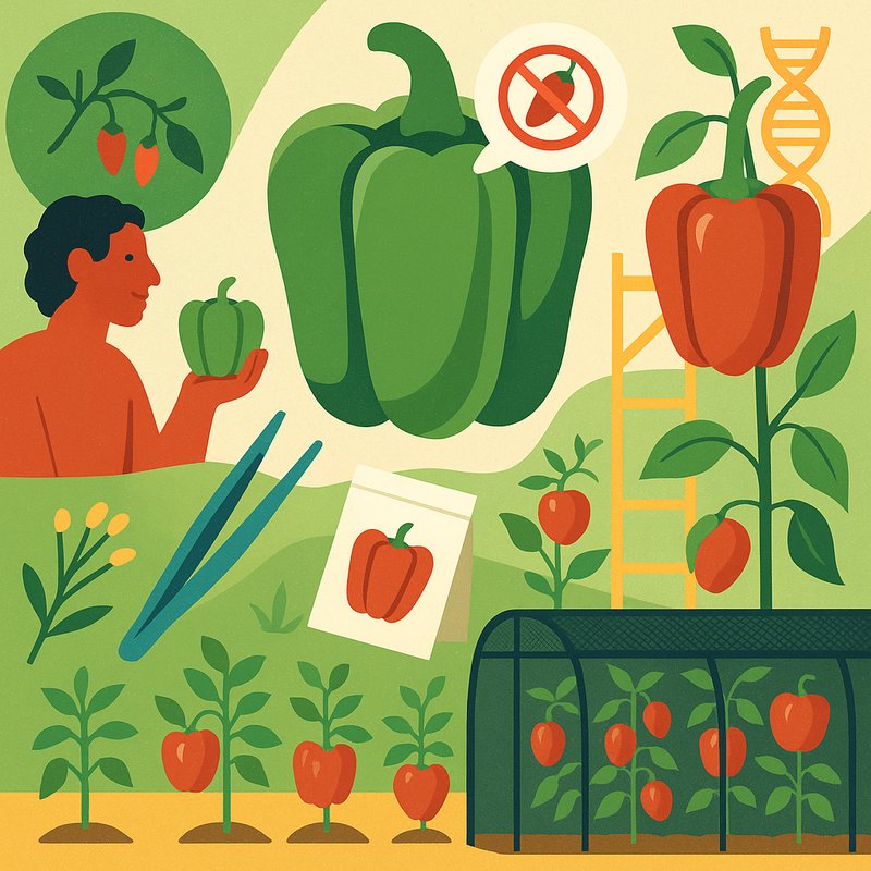 The Origin of the Bell Pepper's Heat (or Lack Thereof)