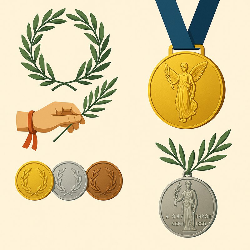 The Origin of the Gold Medal