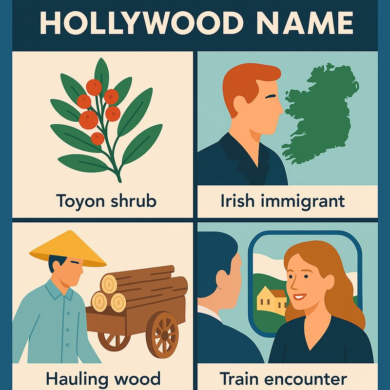 The Origin of the Hollywood Name
