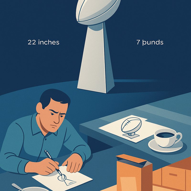 The Origin of the 'Lombardi Trophy'