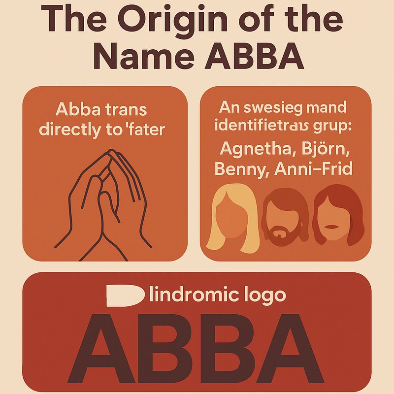 The Origin of the Name 'ABBA'
