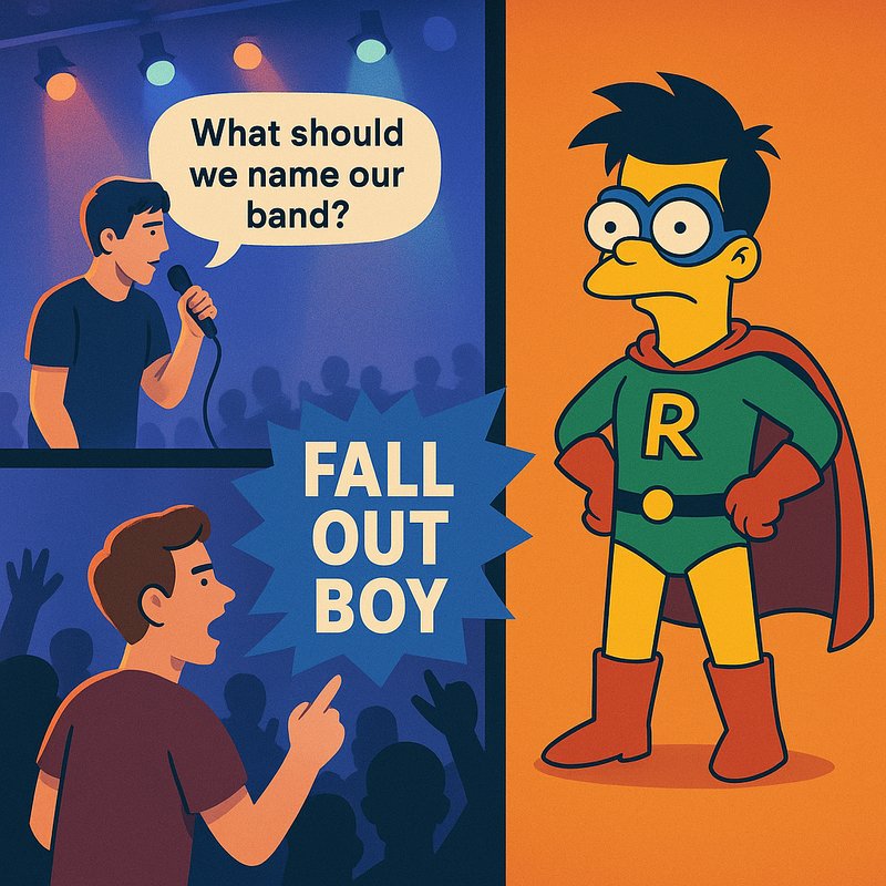 The Origin of the Name 'Fall Out Boy'