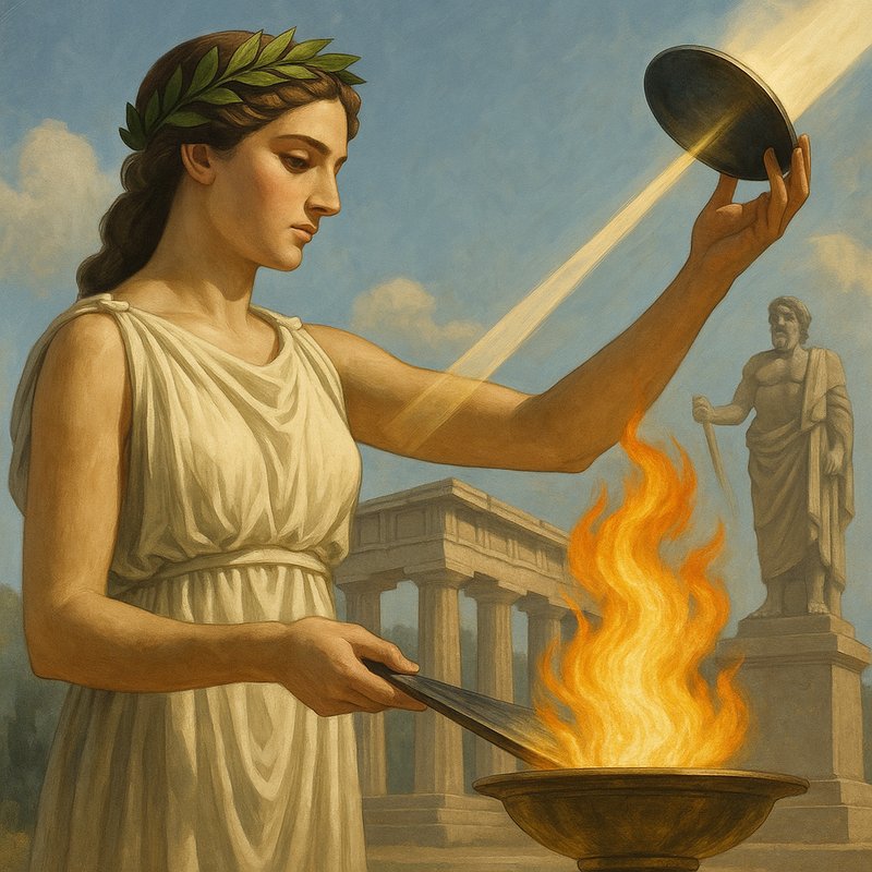 The Origin of the Olympic Flame