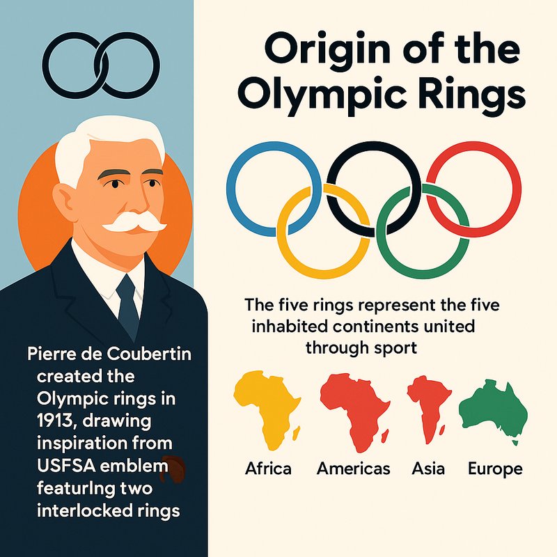The Origin of the Olympic Rings