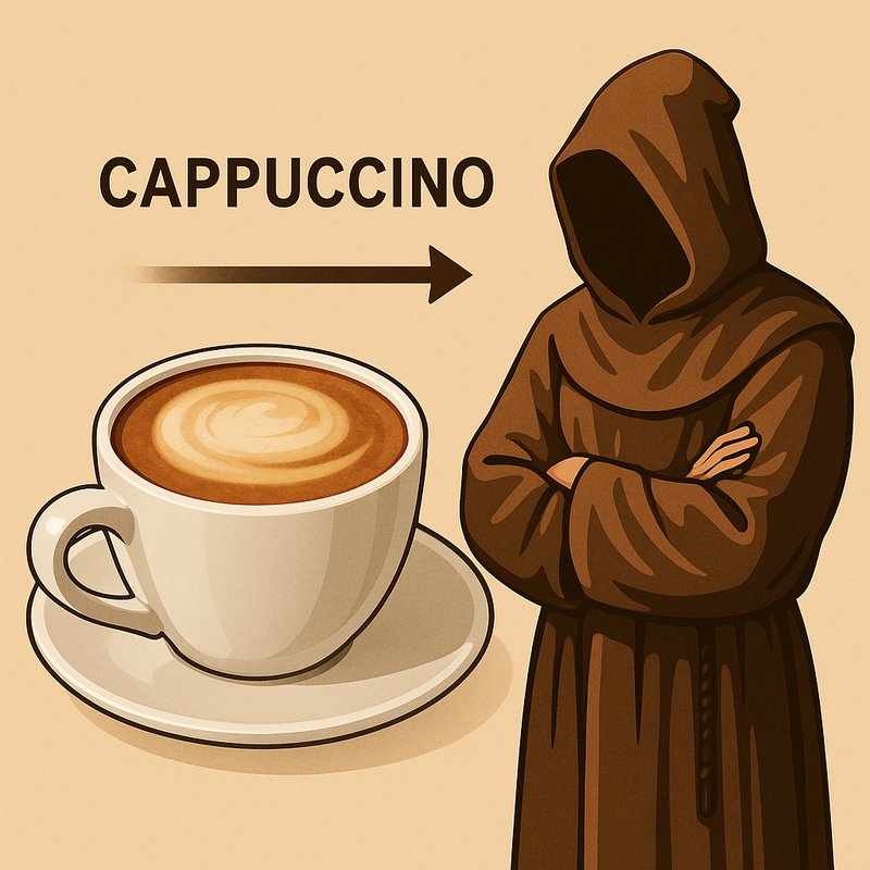 The Origin of the Word 'Cappuccino'