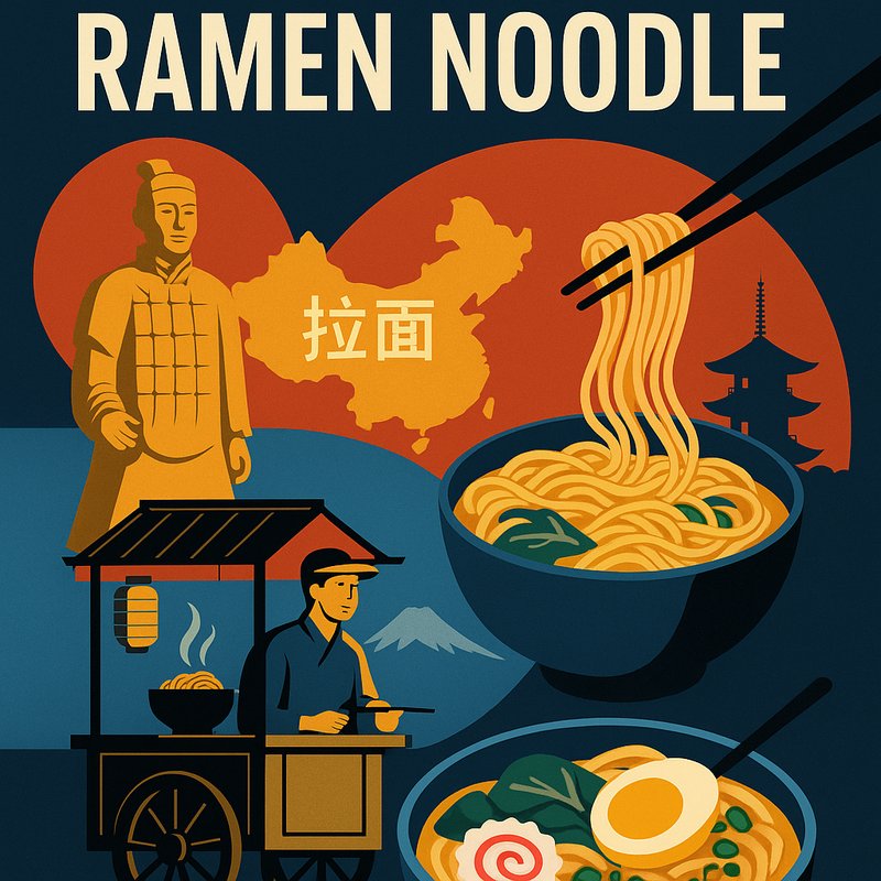 The Origins of the Ramen Noodle
