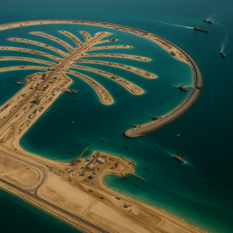 The Palm Jumeirah: Reclaiming the Sea