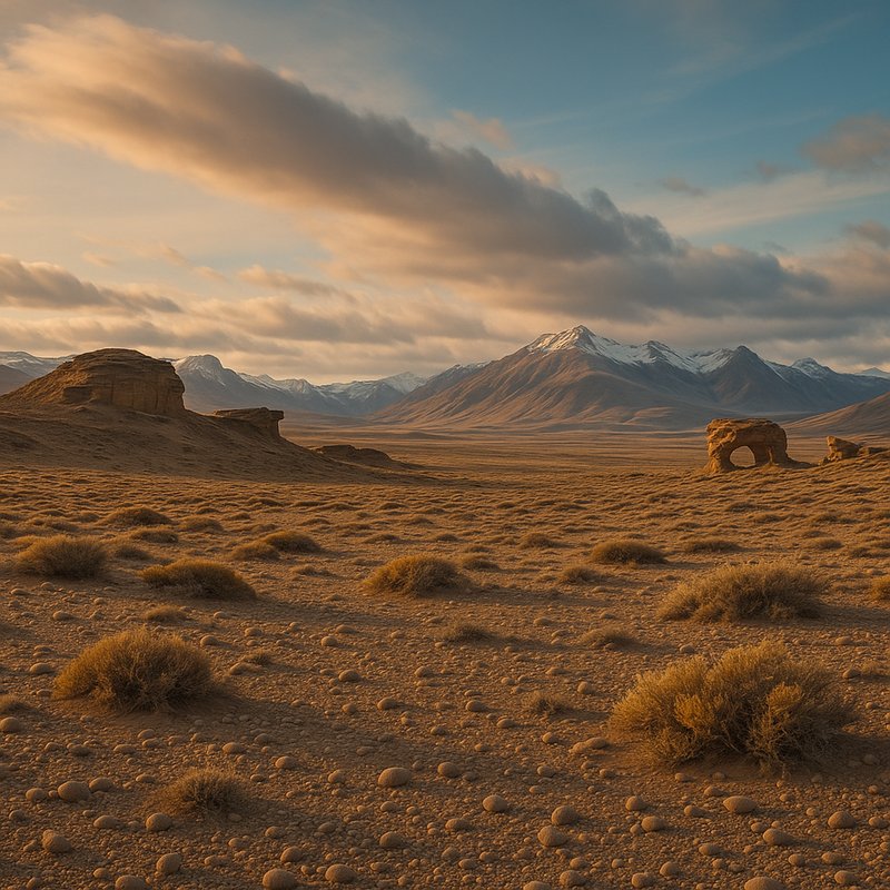 The Patagonian Desert: The Windswept Steppe