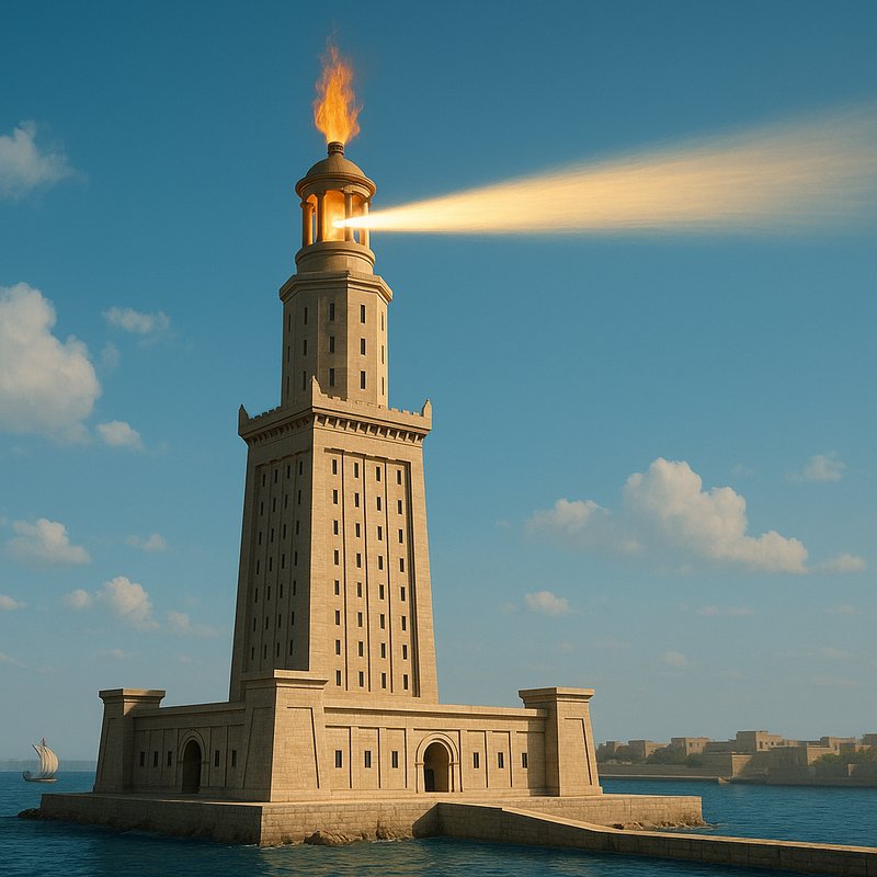 The Pharos of Alexandria: The First Lighthouse