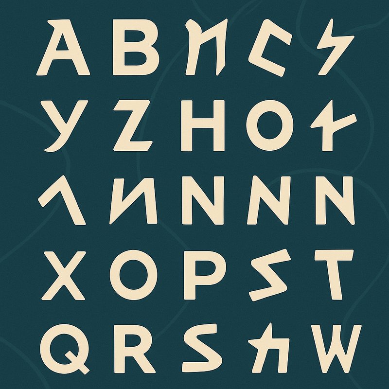 The Phoenician Alphabet