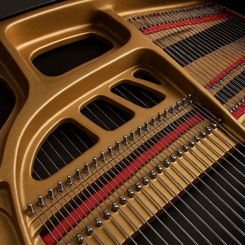 The Piano's Iron Frame