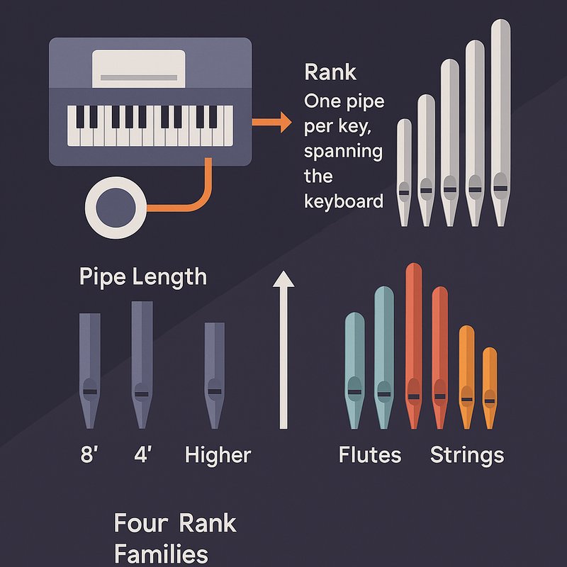 The Pipe Organ's 'Ranks' of Sound