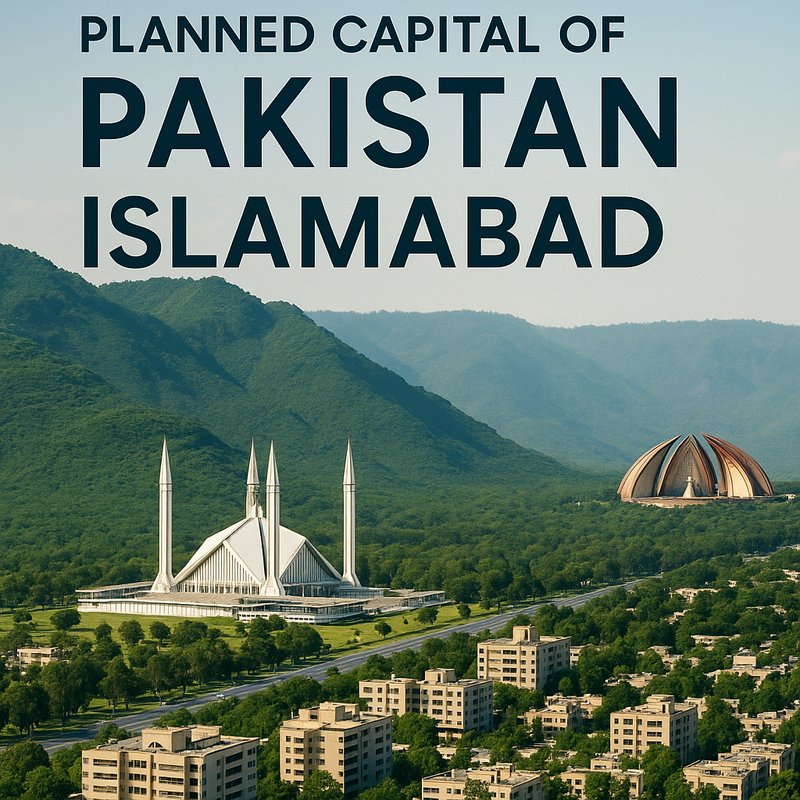 The Planned Capital of Pakistan: Islamabad