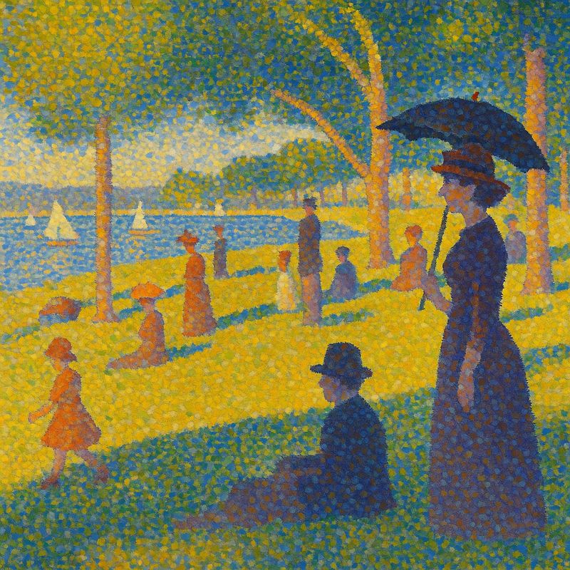 The Pointillism of Georges Seurat