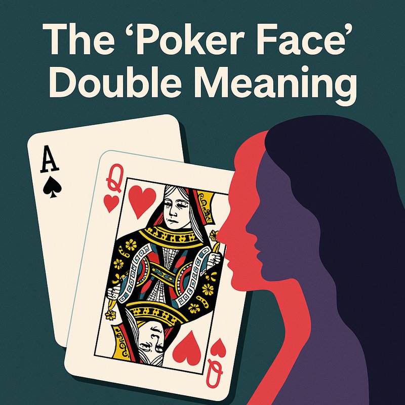 The 'Poker Face' Double-Meaning