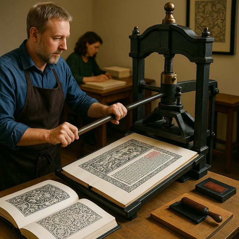 The Printing of the Kelmscott Chaucer