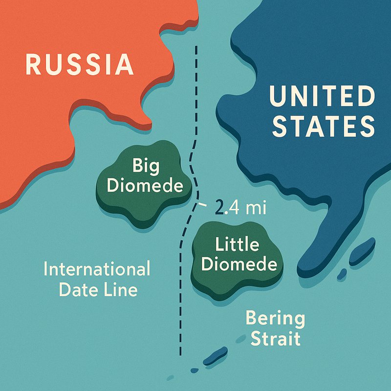 The Proximity of Russia and the United States