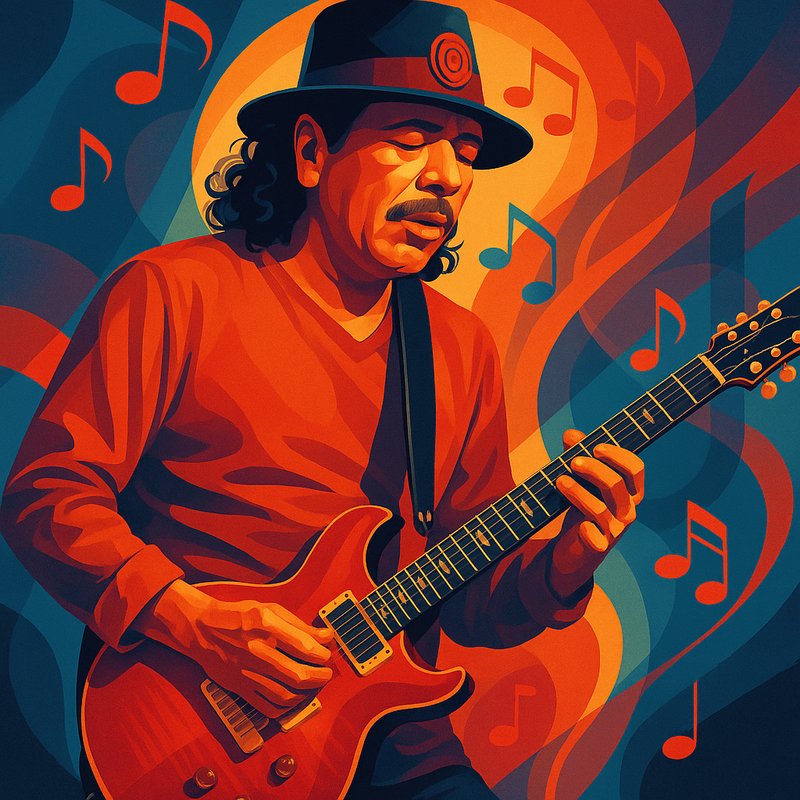 The Rhythm King: Carlos Santana