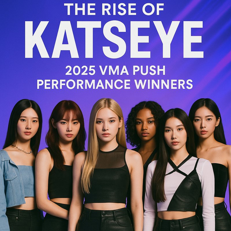 The Rise of KATSEYE: 2025 VMA PUSH Performance Winners
