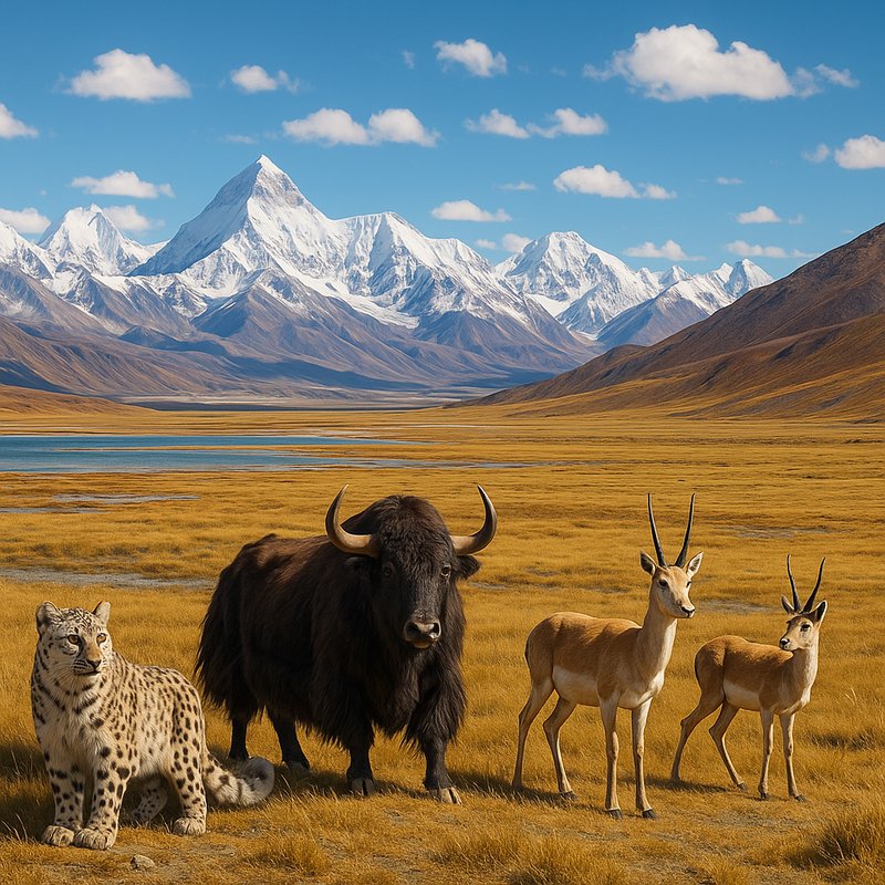 The Rooftop of the World: Tibet's High Plateau