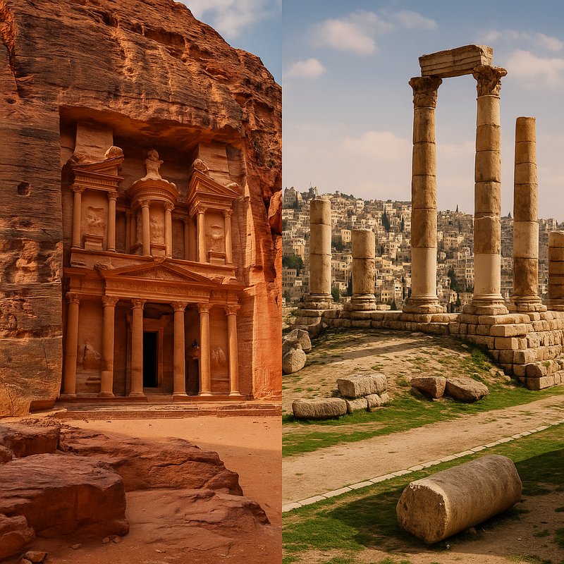 The Rose-Red City and the Hashemite Kingdom: Amman